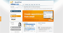 Desktop Screenshot of email2task.4team.biz
